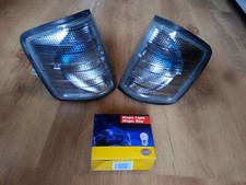 Frecce Anteriori Fanalini Frontblinker Grau Mercedes 190 W201 Magic Star Hella