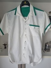 Camicia ragazzo manica corta Les Copains in cotone taglia 48 M Made in Italy