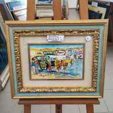 Walter Piacesi olio su tavola