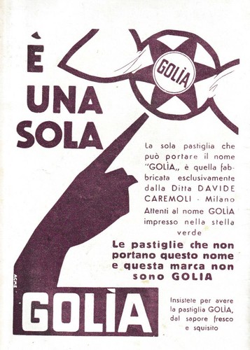Pubblicita 1939 pastiglia - pubblicita',