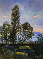 Dipinto olio originale - ad,