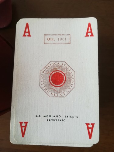 1951 vecchie carte gioco - 1951,