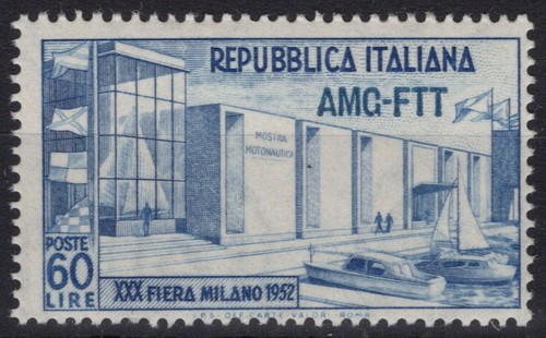 Trieste zona 1952 - fiera, di