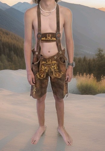 Lederhosen tradizionale pelle - lederhosen,
