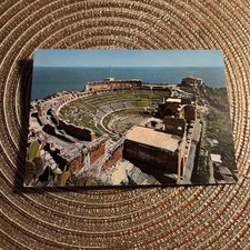 CARTOLINA COLORI COLLEZIONE TAORMINA TEATRO GRECO - LA CAVEA