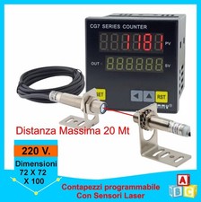 Contapezzi con sensori Laser