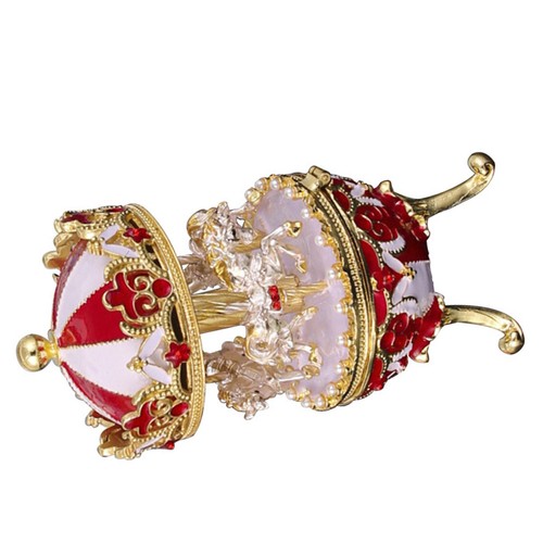 Portagioie carosello rosso - portagioie,