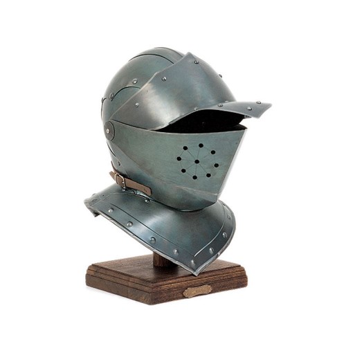 Elmo medievale ferro da - elmo,