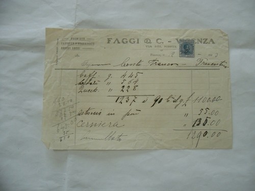 Fattura pubblicità arredi - fattura,