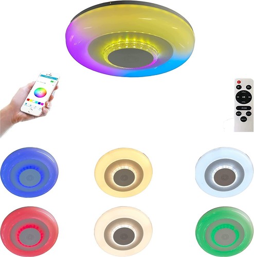 Plafoniera musicale led cassa - musicale,