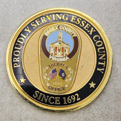 Moneta sfida sceriffo contea