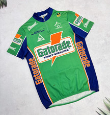 Maglia ciclismo vintage Giessegi Gatorade Clement Miche Rauler taglia Large