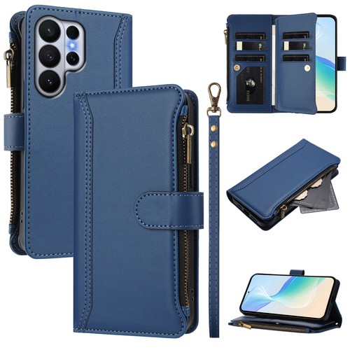 Zipper card leather wallet - 9,