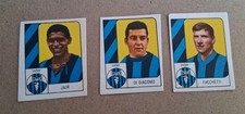 LOTTO 3 FIGURINE CALCIATORI NANNINA PICCOLE ANNI '60 INTER (FACCHETTI,JAIR...)