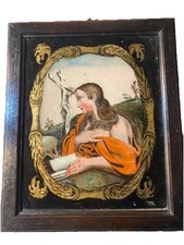 Antique Painting On Glass