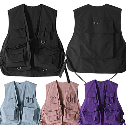 Gilet multitasche uomo - , donna