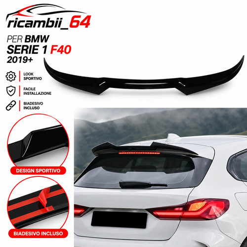 Spoiler posteriore bmw serie - posteriore, 1
