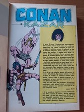 CONAN E KAZAR 1/44 SERIE COMPLETA EDITORIALE CORNO 1975/76 RILEGATA