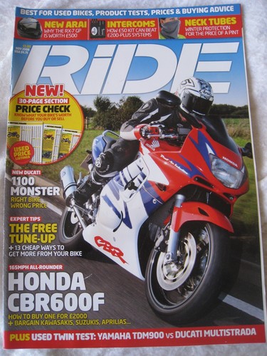Ride magazine nov - magazine, 2008