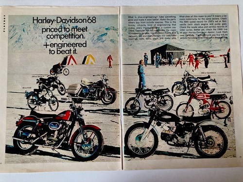 1968 harley davidson - 1968,