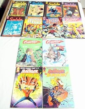 12 First Comics Badger Berserk 2, 4  Sable 1-5 Hammer of Gold 2, 3