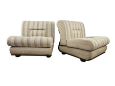 Poltrone anni '70 in stoffa | Poltrone vintage modulari | Poltrone Club Moderne