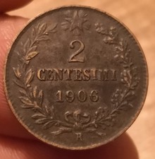 Moneta 2 Centesimi 1906