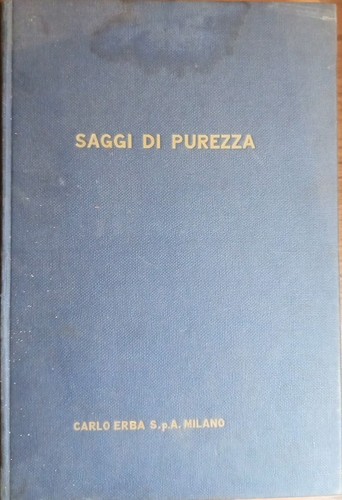 Saggi purezza dei - purezza,