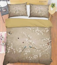 Copripiumino 3D albero uccello