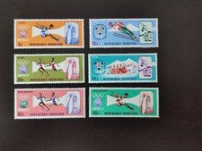 &1962/ Togo - 1967 - Mi 626 / 631 | Yv 556 / 559 PA 86 87 - Sport Olimpiadi - MNH