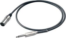 Proel BULK220LU10 Cavo Audio Jack Mono 6.3   XLR Maschio Sbilanciato 10 METRI