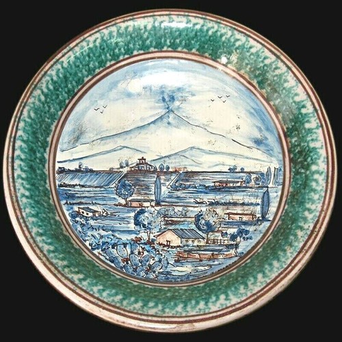 Piatto parete ceramica - piatto,