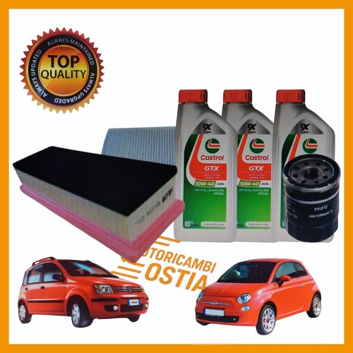 Kit tagliando filtri - filtri, +castrol