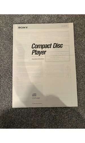 Sony cdp 690 lettore - sony, compact