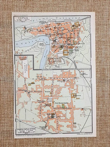 Pianta piantina del 1929 - pianta, la