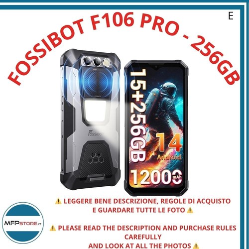 Fossibot f106 pro rugged - fossibot, pro: