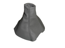 Cuffia leva cambio adatta a Opel Zafira B vera pelle grigia antracite