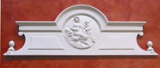 BASSORILIEVO IN GESSO BIANCO