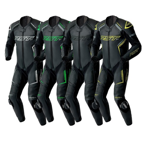 Tuta moto pelle - uomo, rst