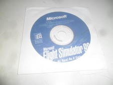 MICROSOFT FLIGHT SIMULATOR 98 AS REAL AS IT GETS  PC CD-ROM 1998 BUONE USATO RAR