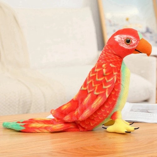 Peluche pappagallo rosso - , 20