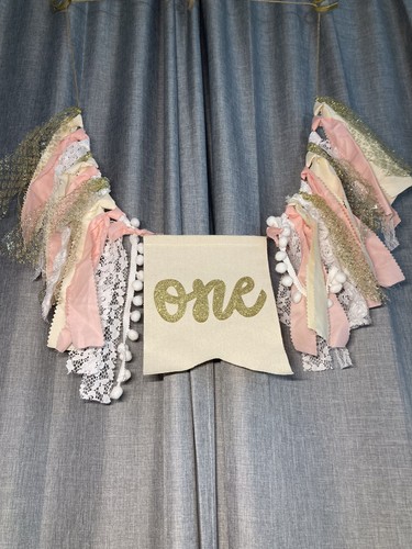 Striscione seggiolone rosa - seggiolone,