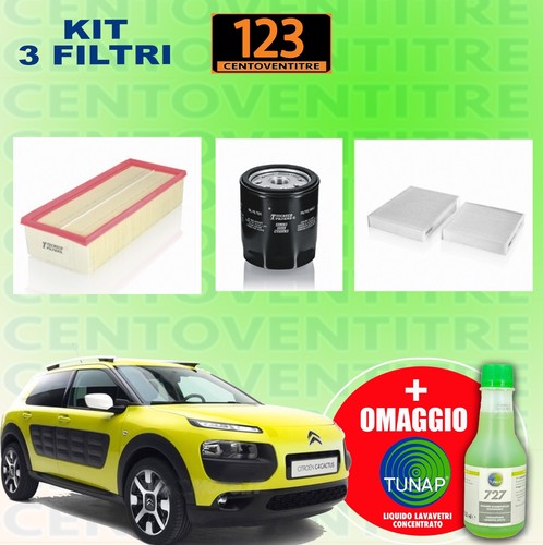 Kit tagliando filtri citroen - kit,