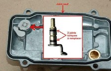 joints couvercle et axe