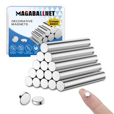 MAGABALLNET 100 pcs calamite potenti magneti neodimio 5 * 2mm calamite piccole