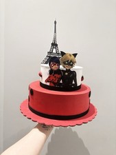 Torta Scenografica Miraculous Lady Bug Compleanno Personalizzabile