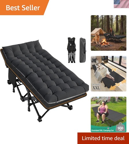 Folding camping cot extra - camping,