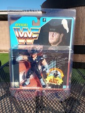 The Undertaker Modellino Vintage WWF HASBRO Carta Blu 1992 FRANCESE Card MOC