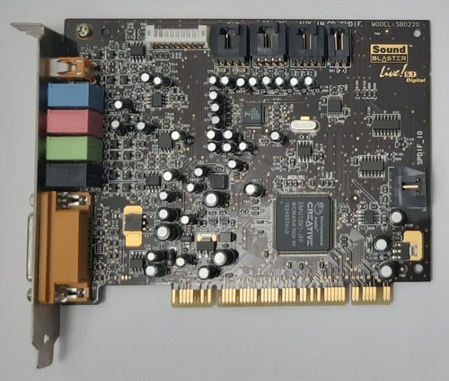 Creative sound blaster live - creative,