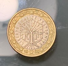 Moneta 2 euro Francia 1999 Liberte/Egalite/Fraternite - RARA